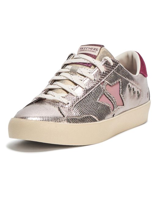 Skechers Metallic Strand Star-glimmer Chic Sneaker