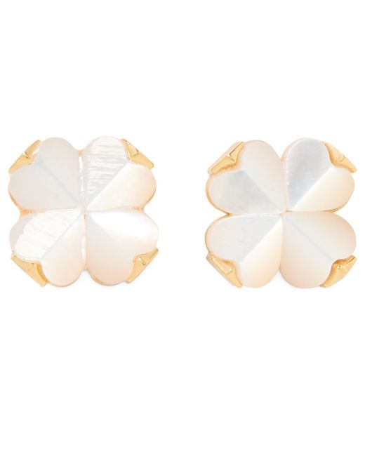 Kate Spade Black Spade Flower Studs