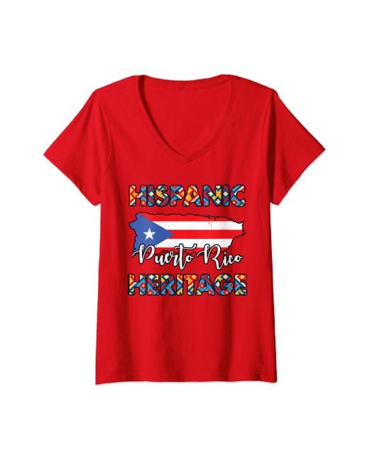 Caterpillar Hispanic Heritage Month Shirt Puerto Rico Rican Flag ...