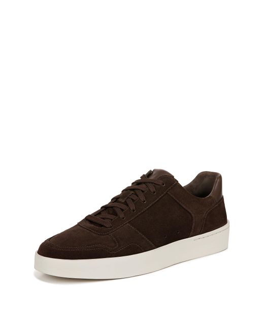 Vince S Peyton Sneaker Cocoa Brown Suede 8.5 M for men