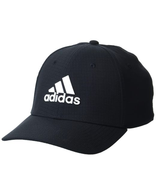 Adidas Blue Golf Standard Tour Fitted Hat for men