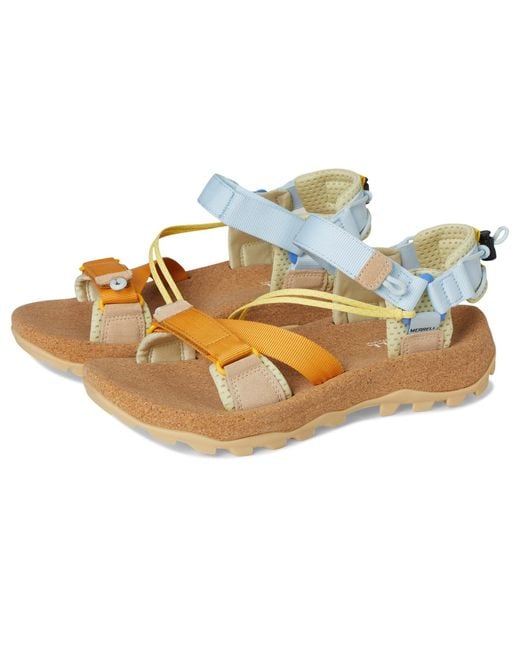 Merrell Metallic Speed Fusion Web Rmx Sandals Ice/Hoodoo