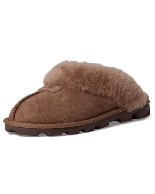 Ugg Brown Coquette Slippers 11 B