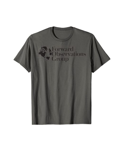 Perry Ellis Gray Forward-observations-group Funny For T-shirt
