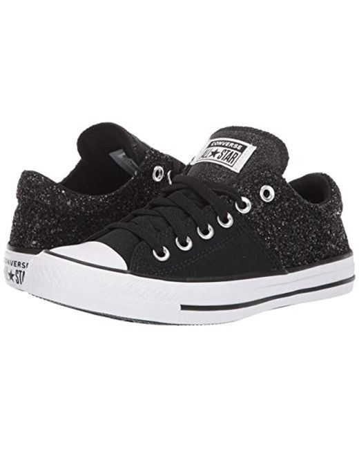 Converse Chuck Taylor All Star Madison Chunky Glitter Low Top Sneaker in Black Lyst