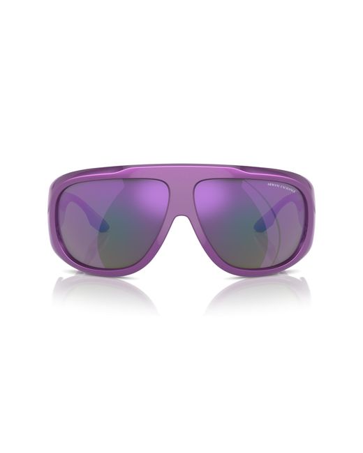 Oakley Purple A|x Armani Exchange Ax4143su Universal Fit Aviator Sunglasses for men