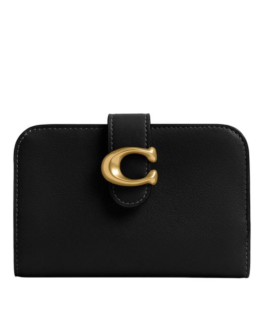 COACH Womens Black Tabby Wallet - Main Image