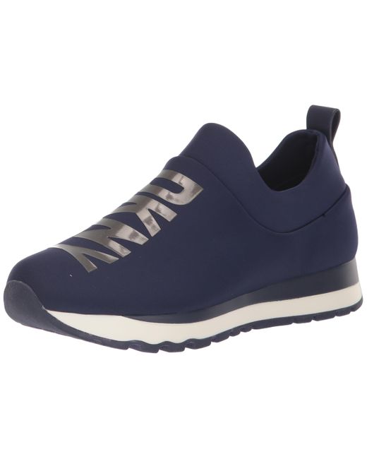 DKNY Blue Comfortable Chic Shoe Jadyn Sneaker