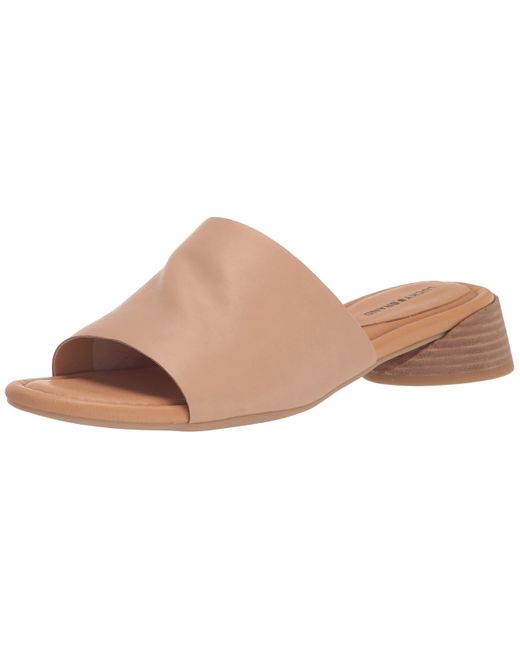 Lucky Brand Raffy Heeled Slide Sandal Lyst