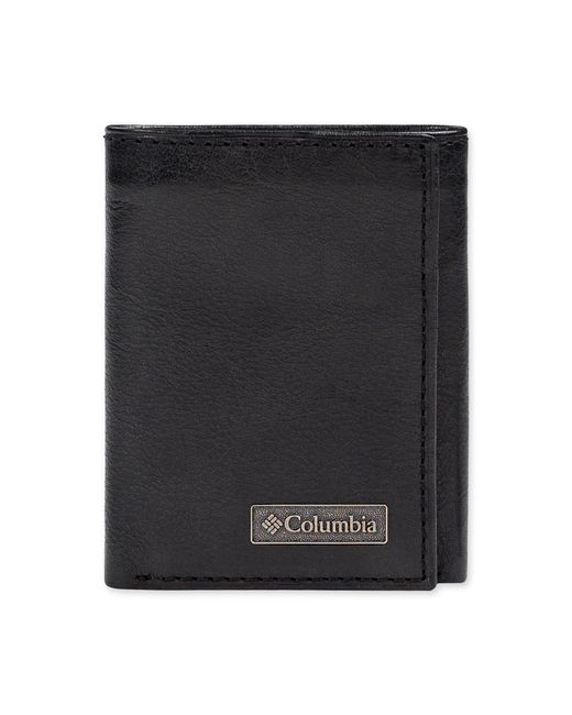 Portafoglio Trifold RFID Uomo di Columbia in Black da Uomo