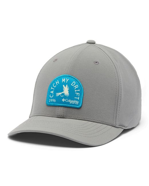 Columbia Blue Pfg Uncharted Ball Cap