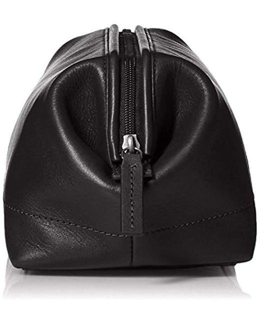 Fossil Men's Leather Toiletry Bag IUCN Water