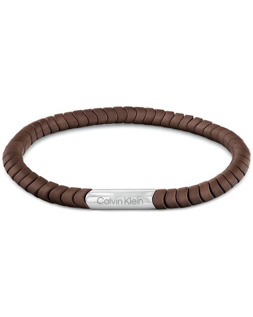 Calvin Klein Brown 's Intuitive Connection Bracelet for men