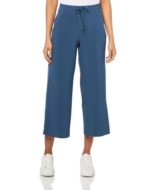 Eddie Bauer Blue Departure Wide Leg Crop