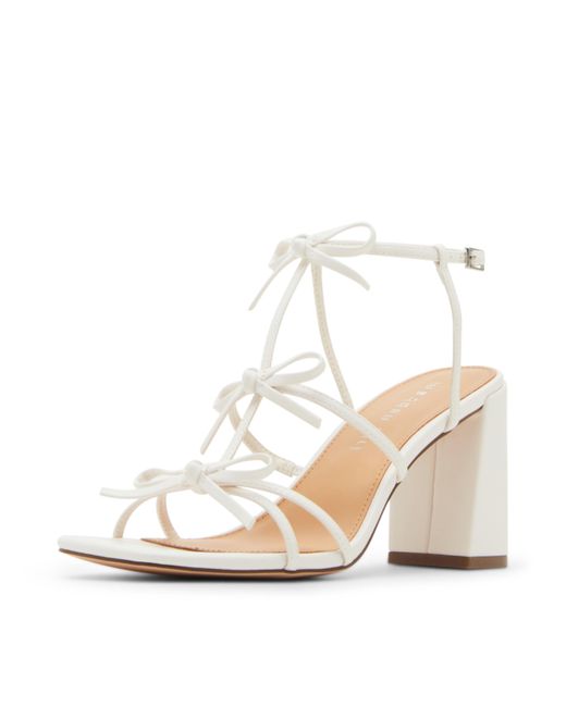 Madden Girl White Lovelyy Heeled Sandal