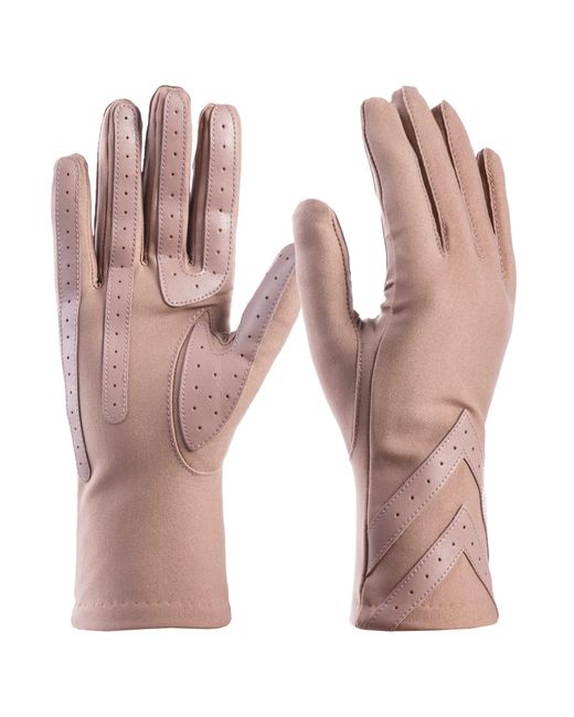 Isotoner S Spandex Touchscreen Cold Weather Gloves in Pink Lyst