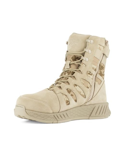Reebok Work Floatride Energy Tactical Construction Boot in Natural for