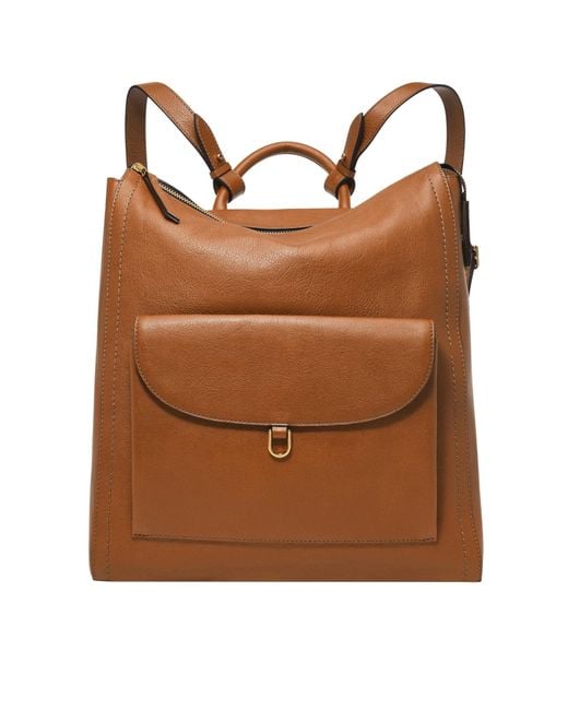 Fossil Parker Large Backpack in Brown Lyst