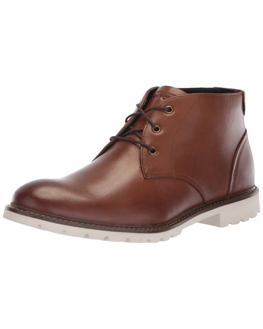 Men's leather sharp & ready chukkas Outlet