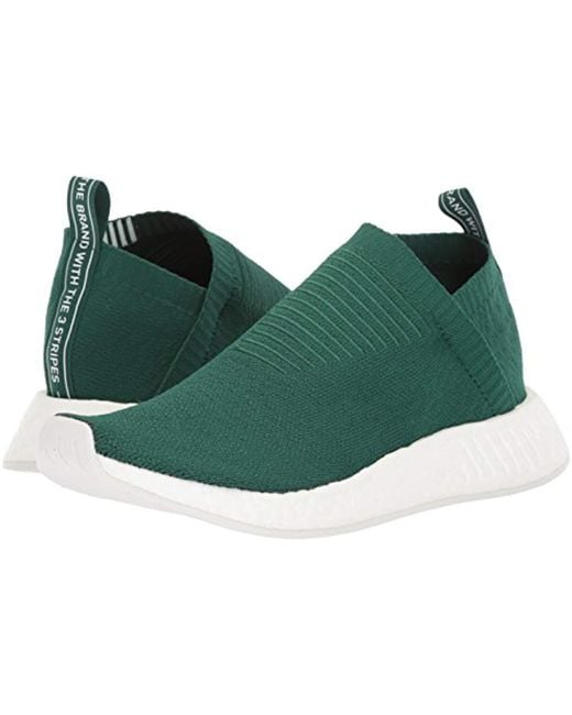 adidas Originals Nmd_cs2 Pk Running Shoe in Green for Men adidas Originals Nmd_cs2 Pk Running Shoe in Green for Men