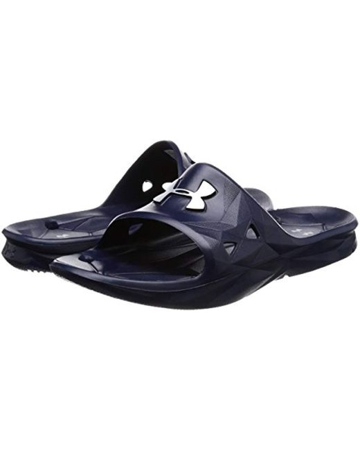 under armour men's locker iii slide cross-trainer shoe