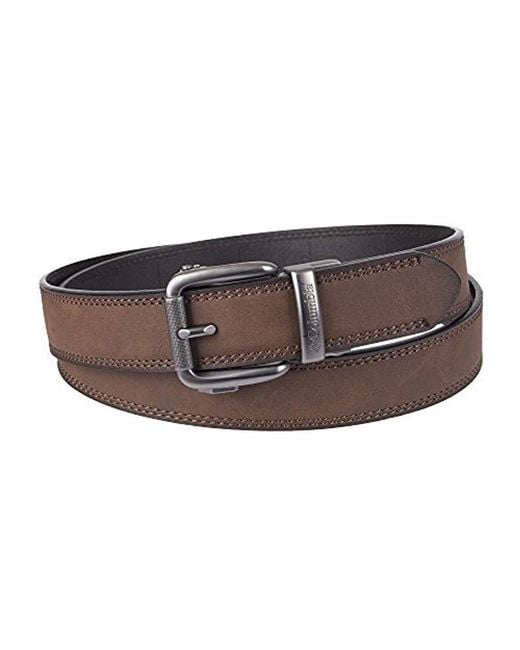 Columbia Brown Perfect Adjustable Click To Fit Belt for men