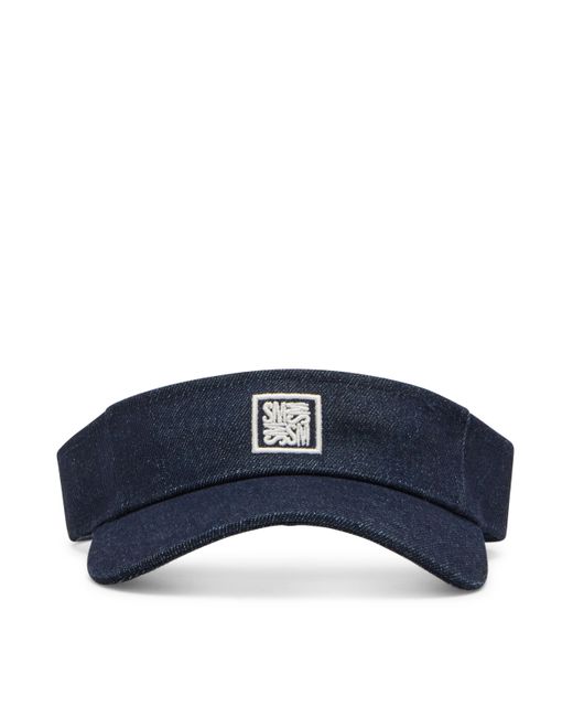 Steve Madden Blue Cyclone Visor