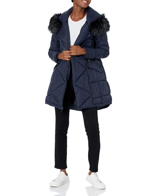 french connection asymmetrical coat