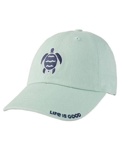 Life Is Good. Adult Chill Cap-adjustable Embroidered Graphic Baseball Hat  For And in Green