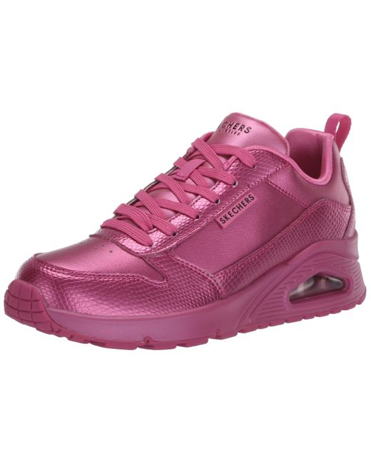 Skechers Uno-slither And Shine Sneaker in Purple | Lyst