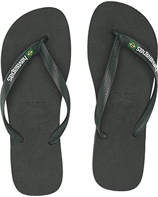 dark green havaianas