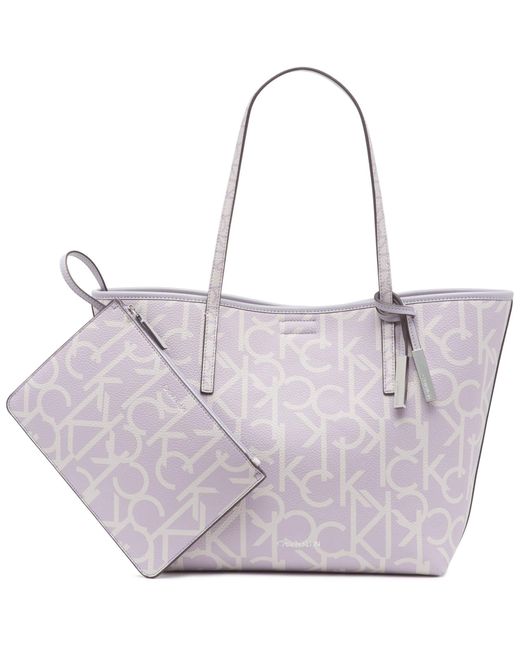 calvin klein lavender purse