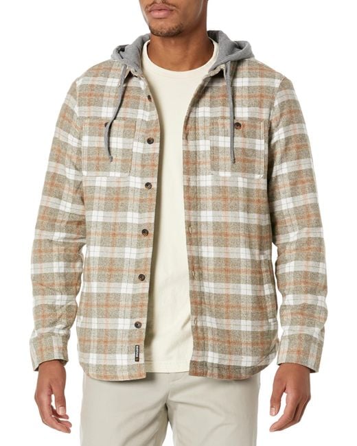 Buffalo David Bitton Natural Shirt Style Shacket Jacket for men
