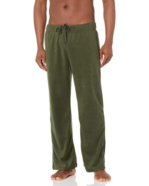 CHEROKEE Polyester Plush Pajama Pants Sleepwear in Green for Men | Lyst