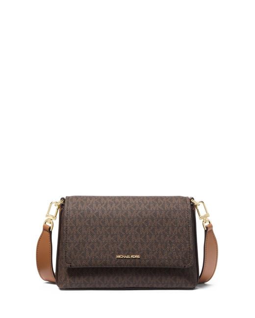 Michael Kors Brown SM MESSENGER BRN/ACORN