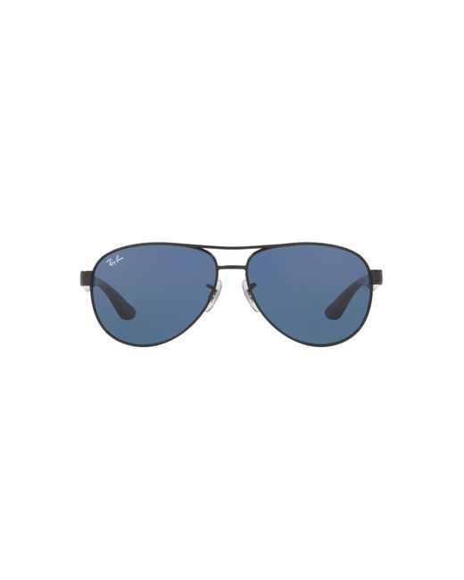 Ray-Ban Rb3457 Aviator Sunglasses in Black/Dark Blue (Blue) for Men - Save  4% | Lyst