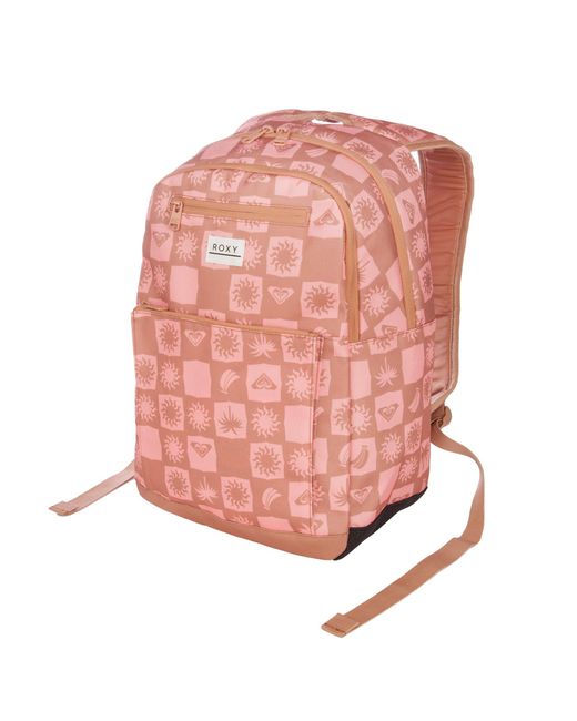 Wec Roxy Pink Roxy Here Your Are Medium Backpack in Pink | Lyst