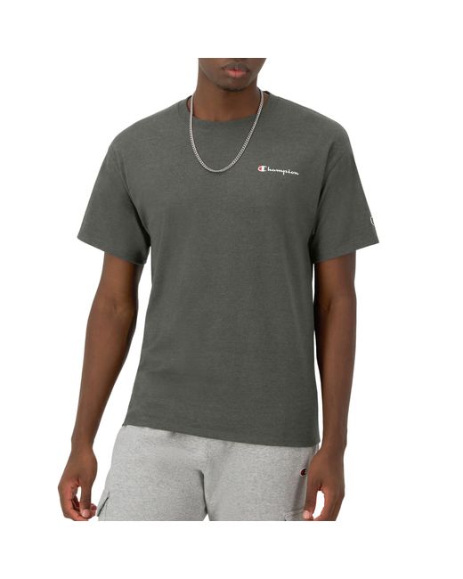 Champion Gray Mens Classic T-shirt for men