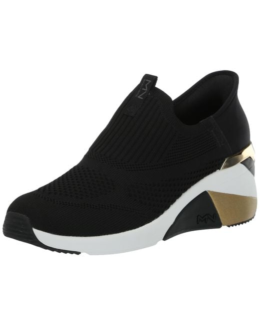 Skechers Black A-wedge-crecent Sneaker