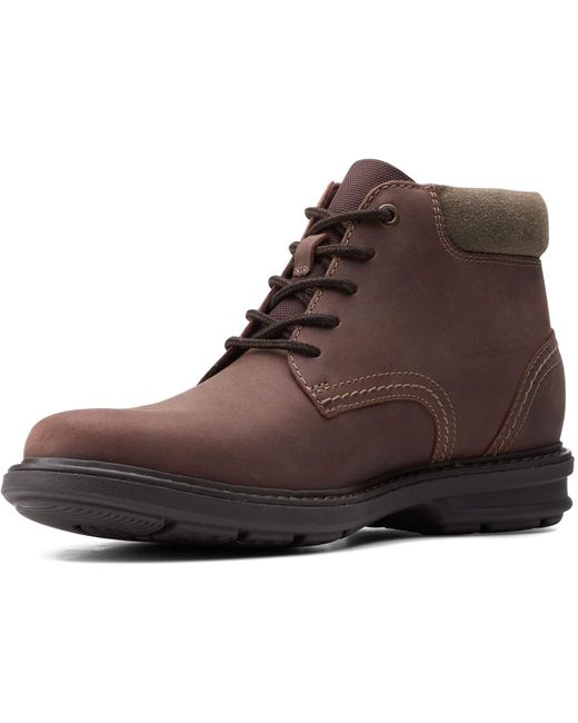 Clarks Brown S Rendell Work Boots for men