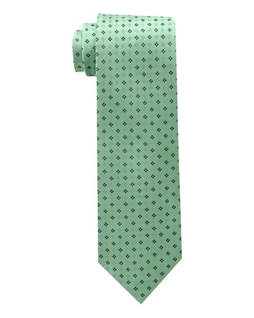 Tommy Hilfiger Green Mens Core Neat Ii Neckties for men