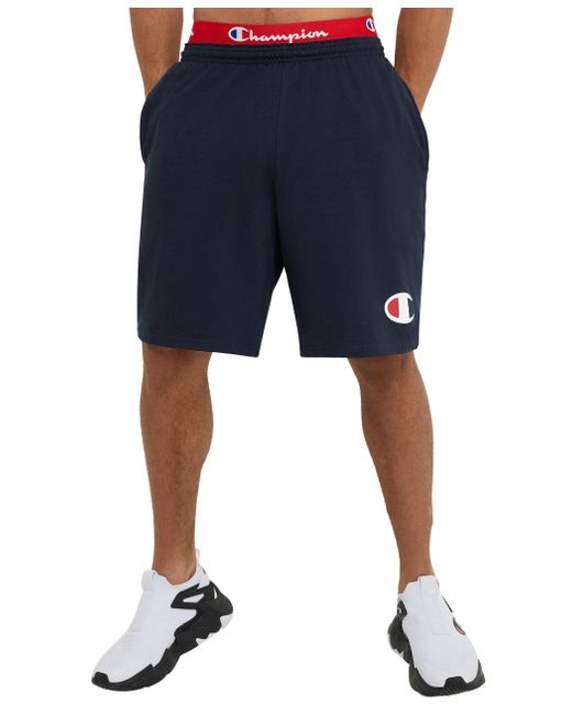 Champion Blue Graphic Jersey Short for men