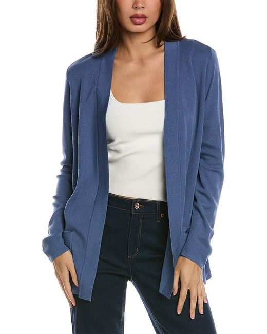 Anne Klein Blue Malibu Cardigan