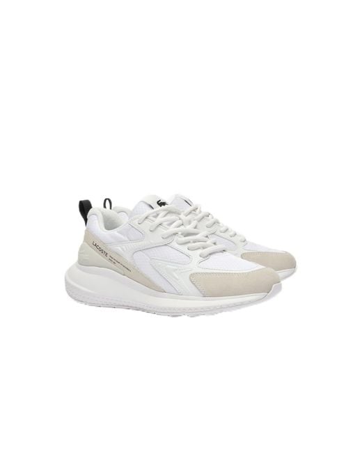 Lacoste White L003 Evo Sneaker