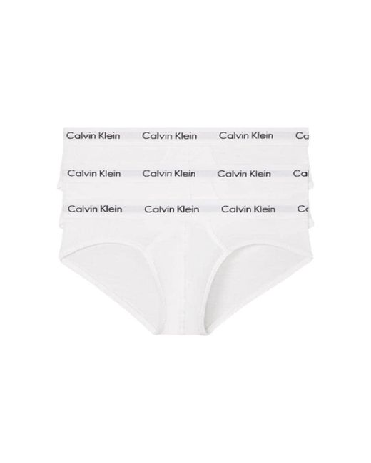 Calvin Klein Unterhosen aus Baumwolle in White für Herren