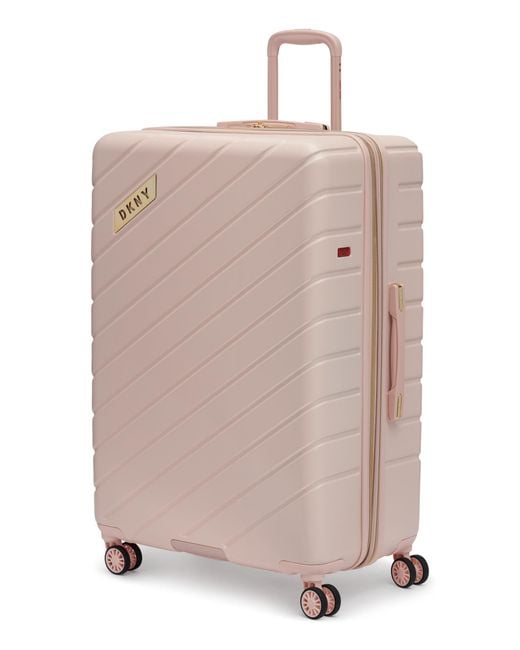 DKNY Pink Spinner Hardside Check In Luggage