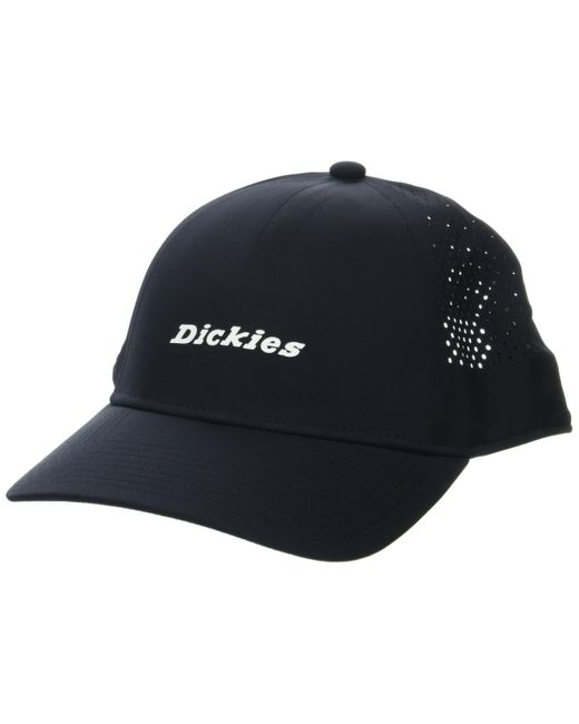 Dickies Blue Low Pro Athletic Trucker Hat Black for men