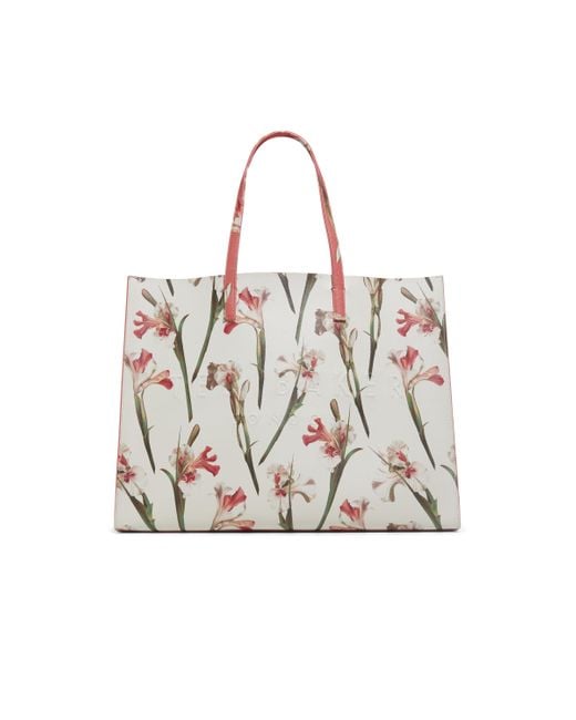 Ted Baker Icon Tote in White | Lyst