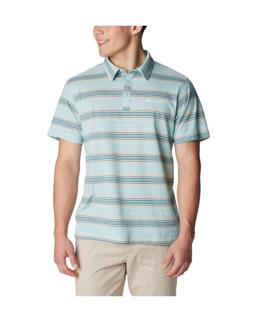 Columbia Hills Poloshirt Polohemd in Blue für Herren