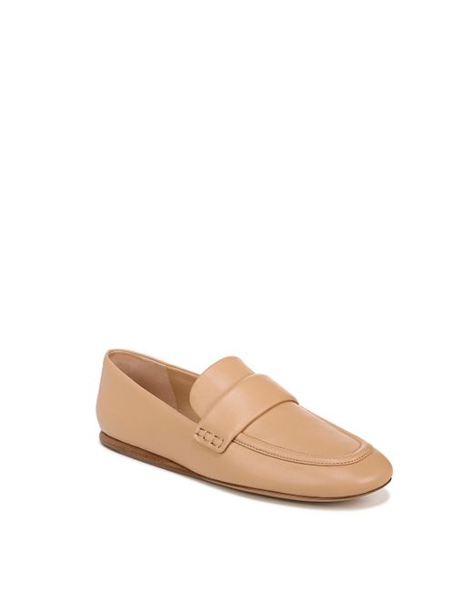 Vince Natural S Davis Slip On Flat Loafer Catalina Blush Leather 7 M